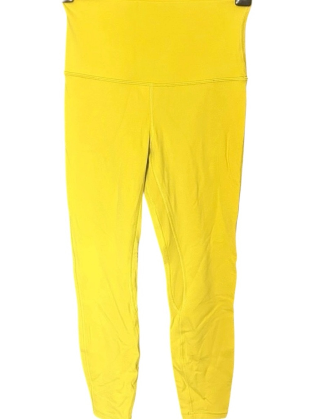 Lululemon Bright Green High-Waisted Leggings Size 4